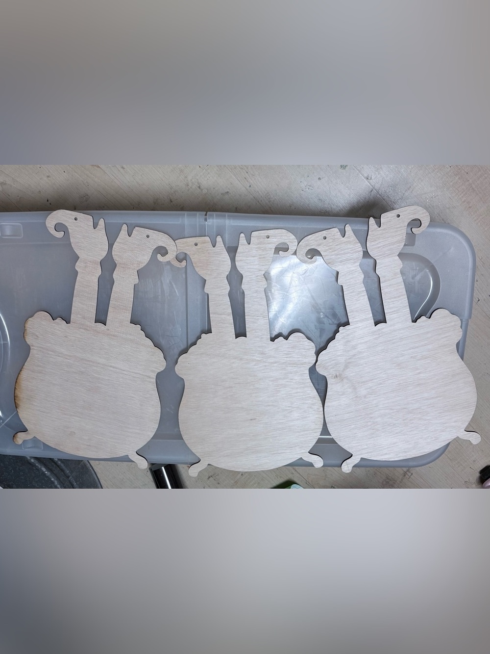 Unbranded Natural Wood Decorative Wall Panel / Door Hanger  - Light Wood Finish